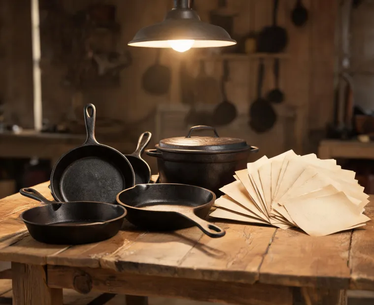 Lodge cast iron heritage kitchen